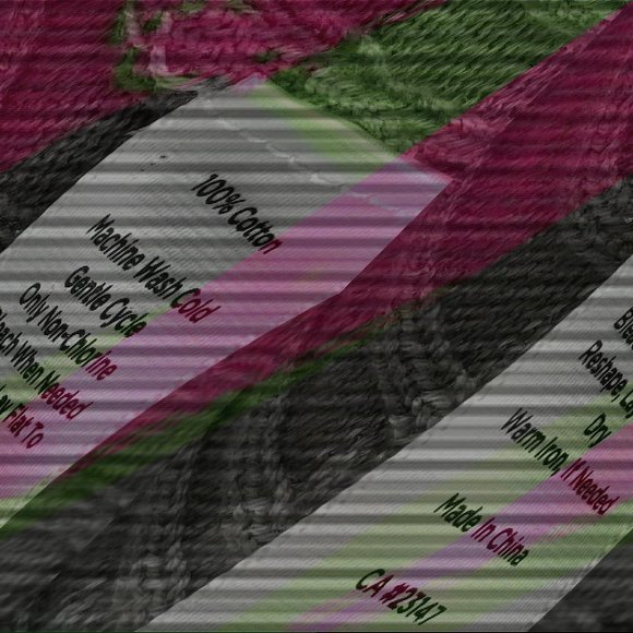 Talbots womens Green Pink Striped Cardigan cable knit sweater Size Small cotton - Picture 7 of 10